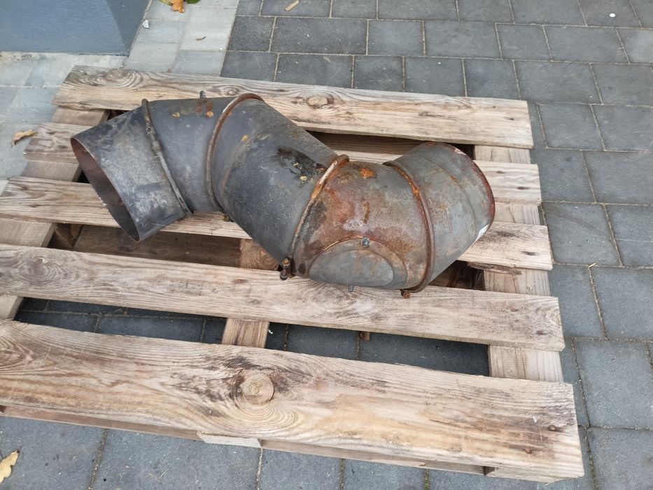 Kolano nastawne spalinowe fi200