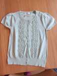 Sweterek miętowy vintage oldschool 36