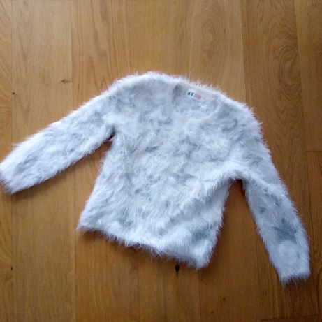 Sweterek h&m świateczny sweter HM gwiazdki 2-4 latka 98-104 brokat