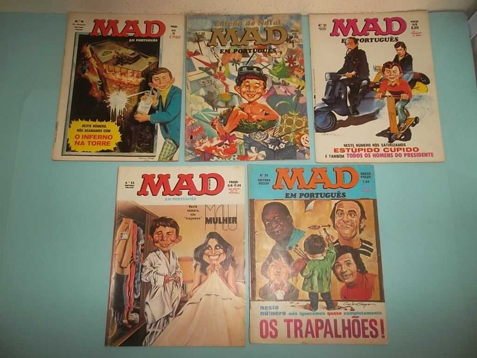 18 Revistas MAD - EDITORA VECCHI