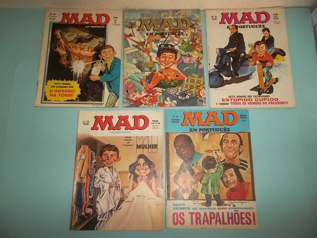 17 Revistas MAD - EDITORA VECCHI