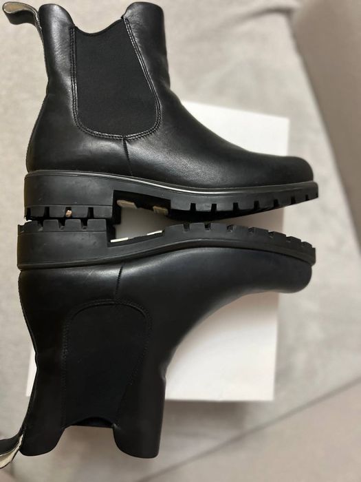 Черевики жіночі Челсі шкіряні Ecco 38 розмір устілка 25 см стан нових
