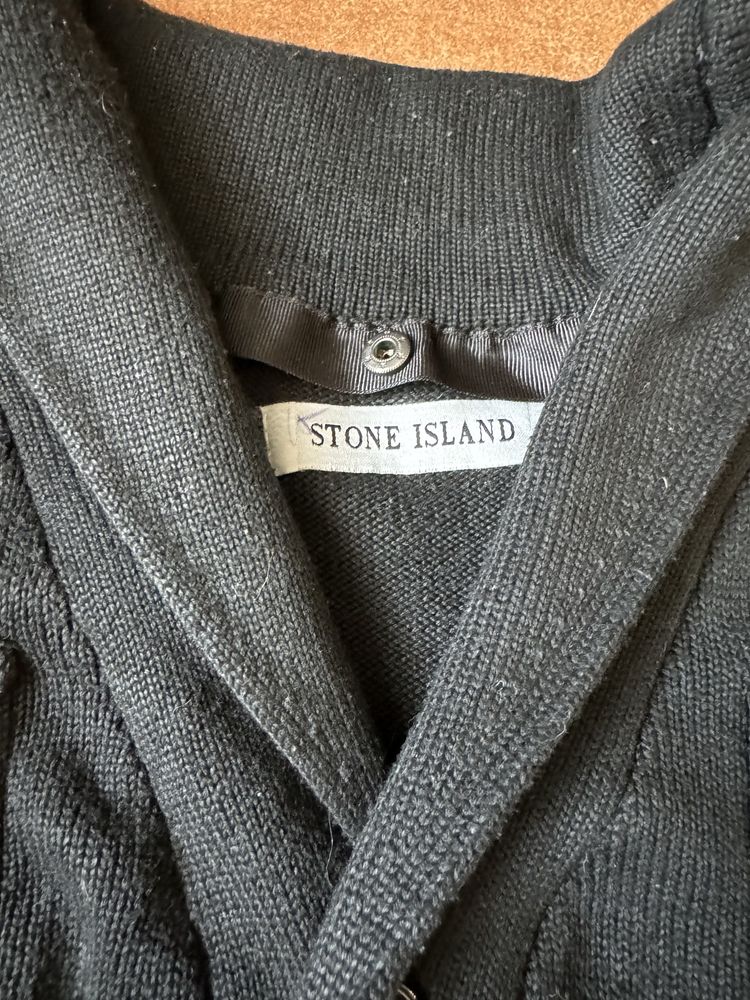 Sweter Czarny Stone Island