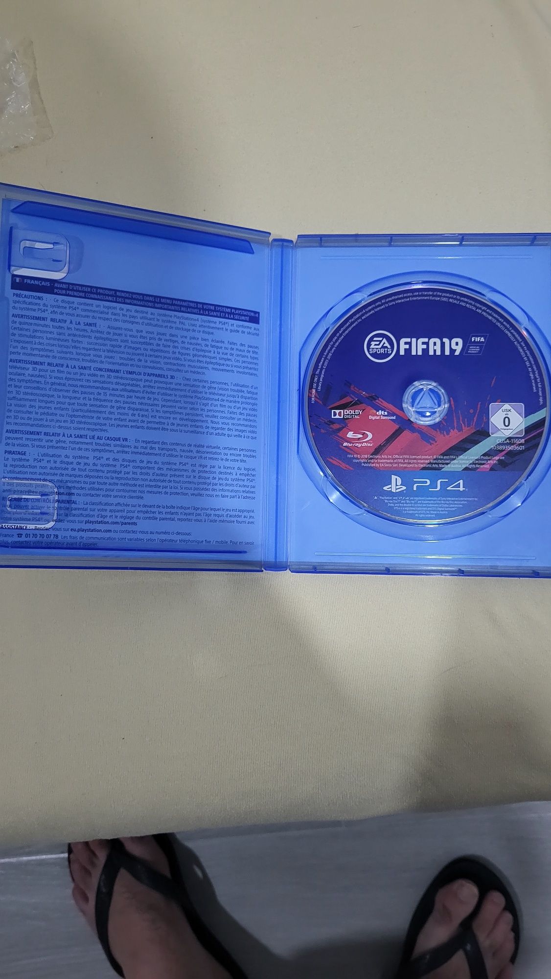 Fifa 19 ps4 como novo