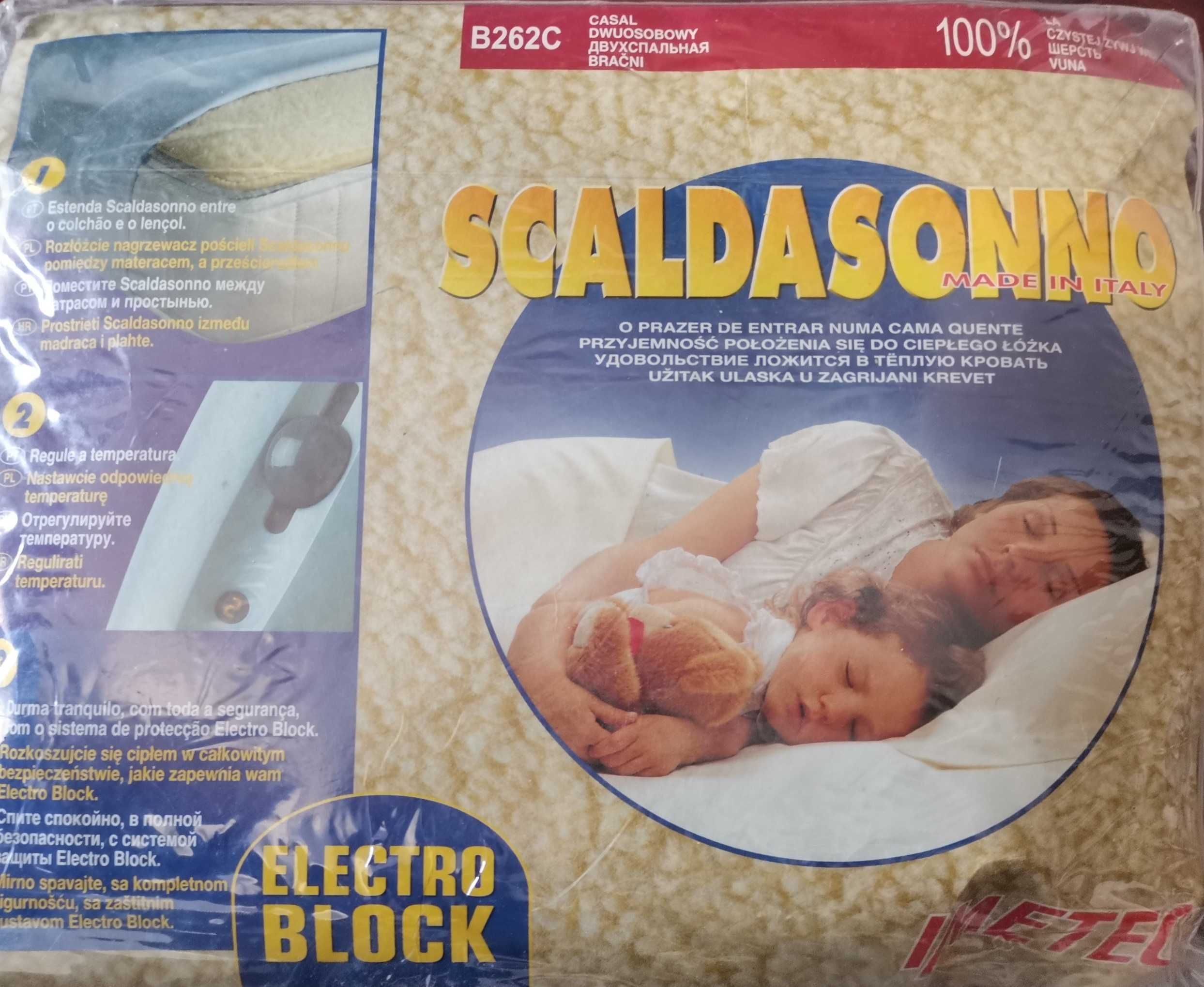 Cobertura elétrica para cama, marca IMETEC, 150x140 cm