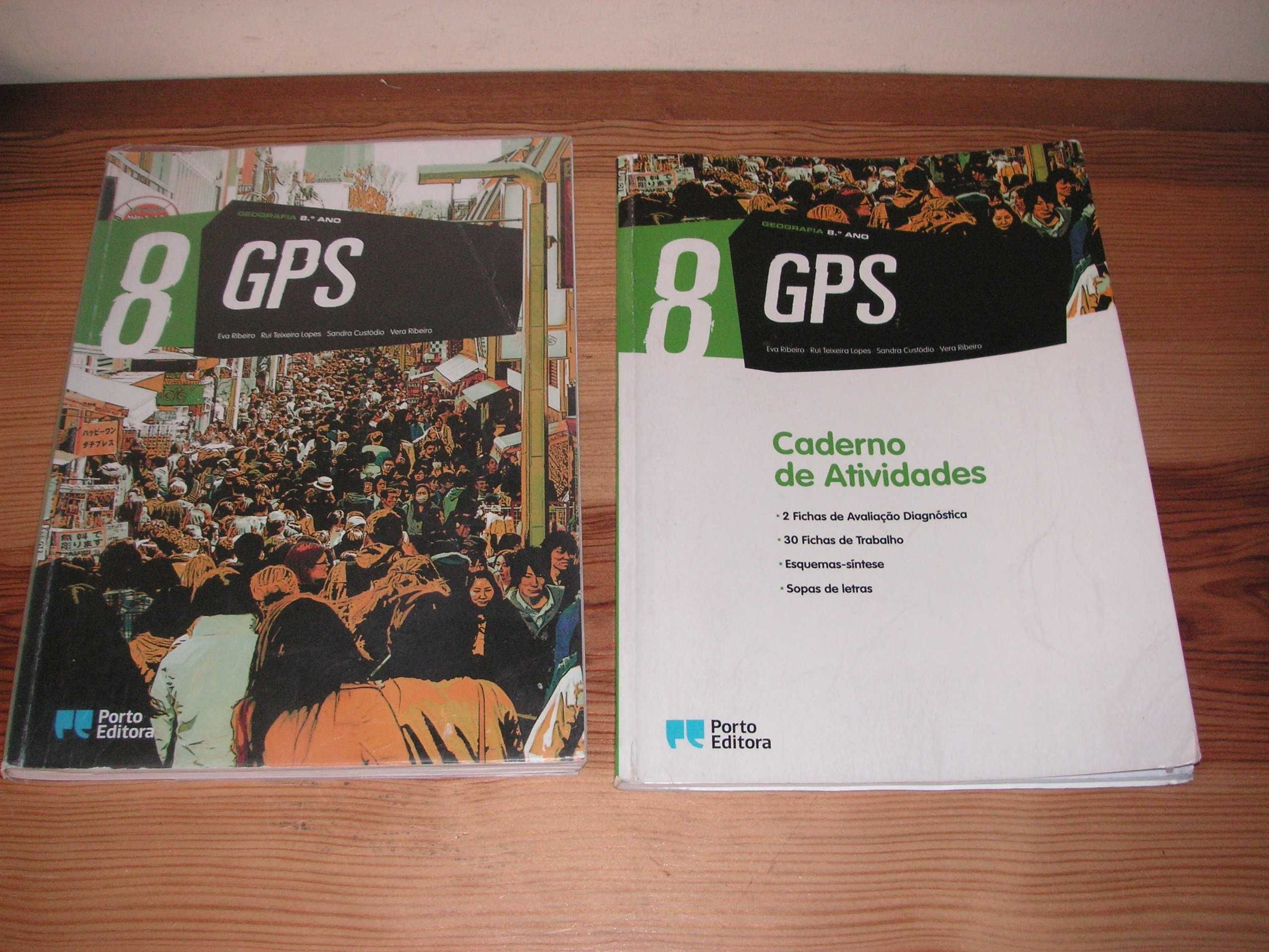 Manual e Caderno Atividades de Geografia 8º Ano - GPS 8