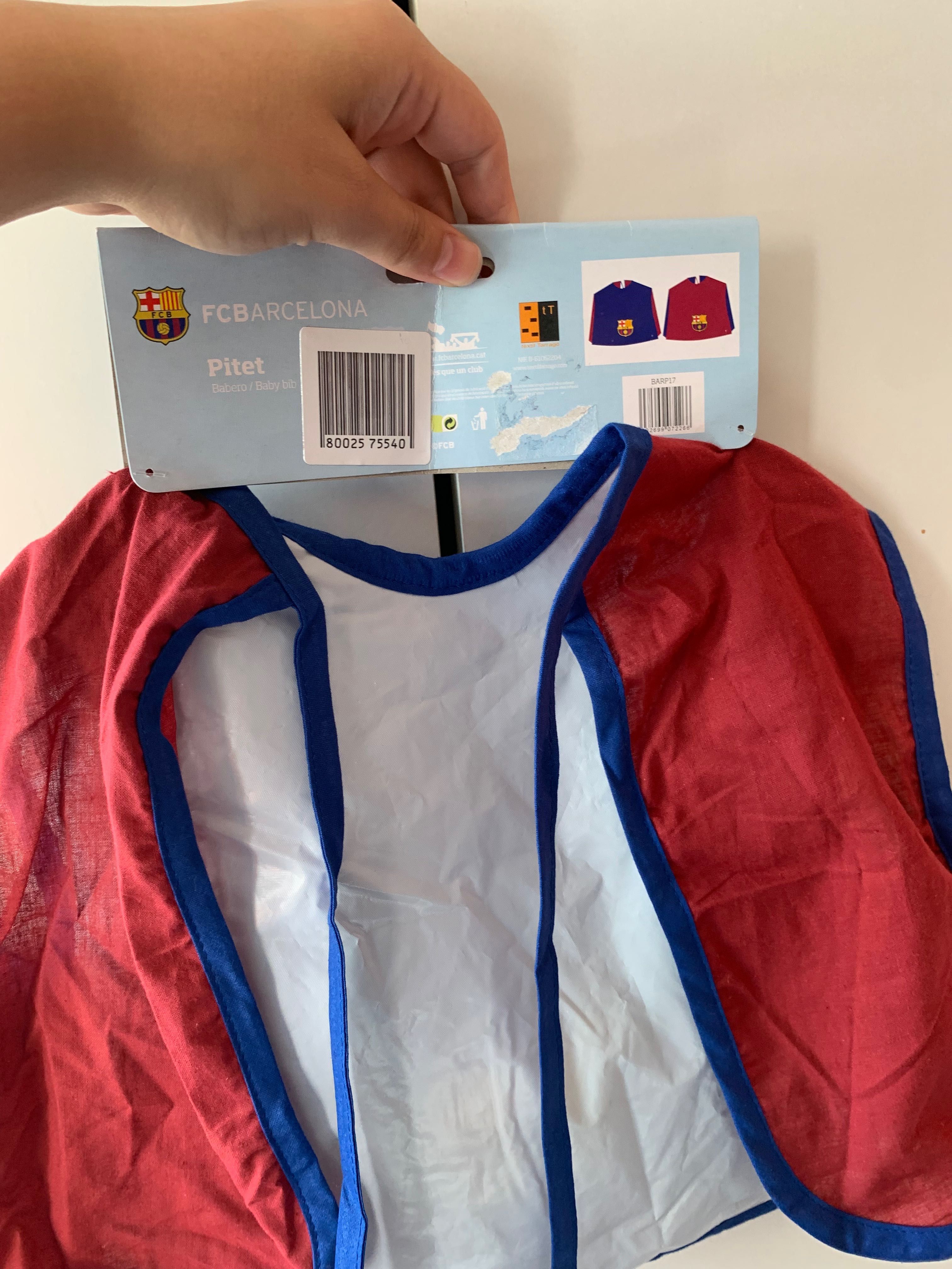 Śliniak śliniaczek Fc Barcelona Robert Lewandowski ikea bobas prezent