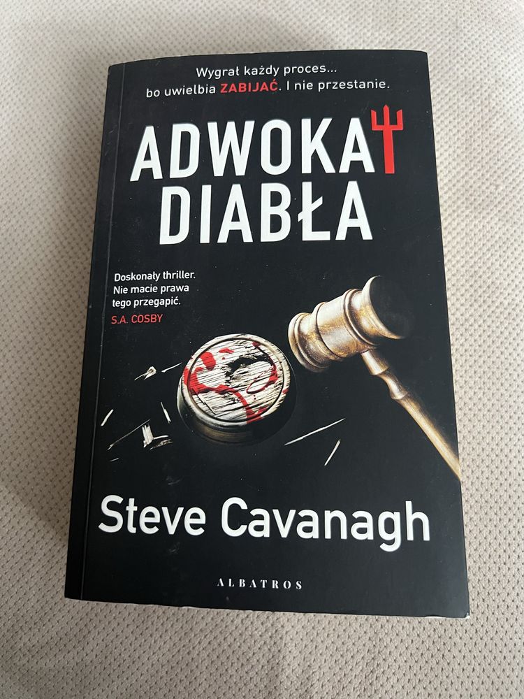 "Adwokat diabla" S. Cavenagh 1+1 gratis