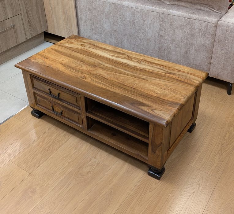 Stolik kawowy 115x60x45 drewniany palisander