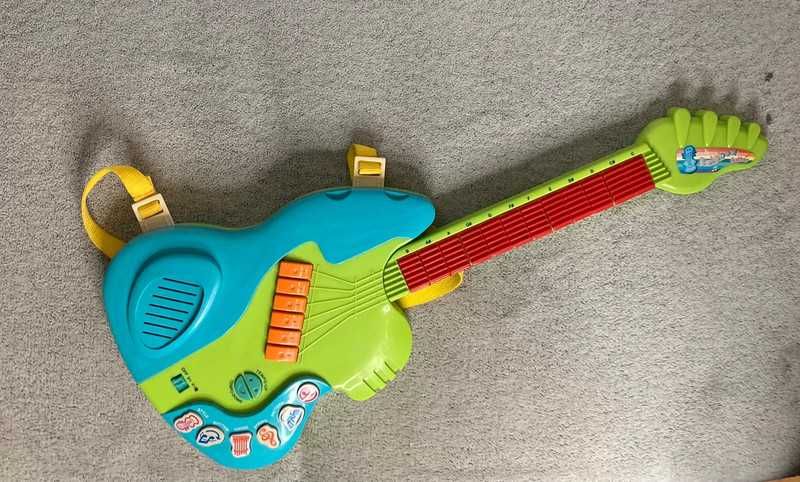 Rainbow guitar - gitara zabawka