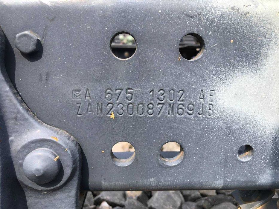 Рама з документами до Mercedes-Benz 1324 L - піскоструйна, фарбована