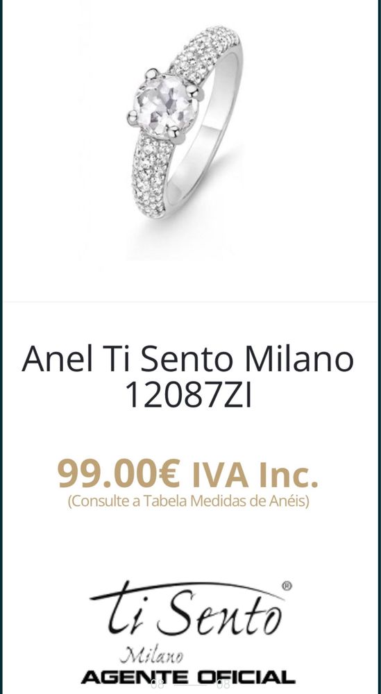 Anel Ti Sento Milano 12087ZI