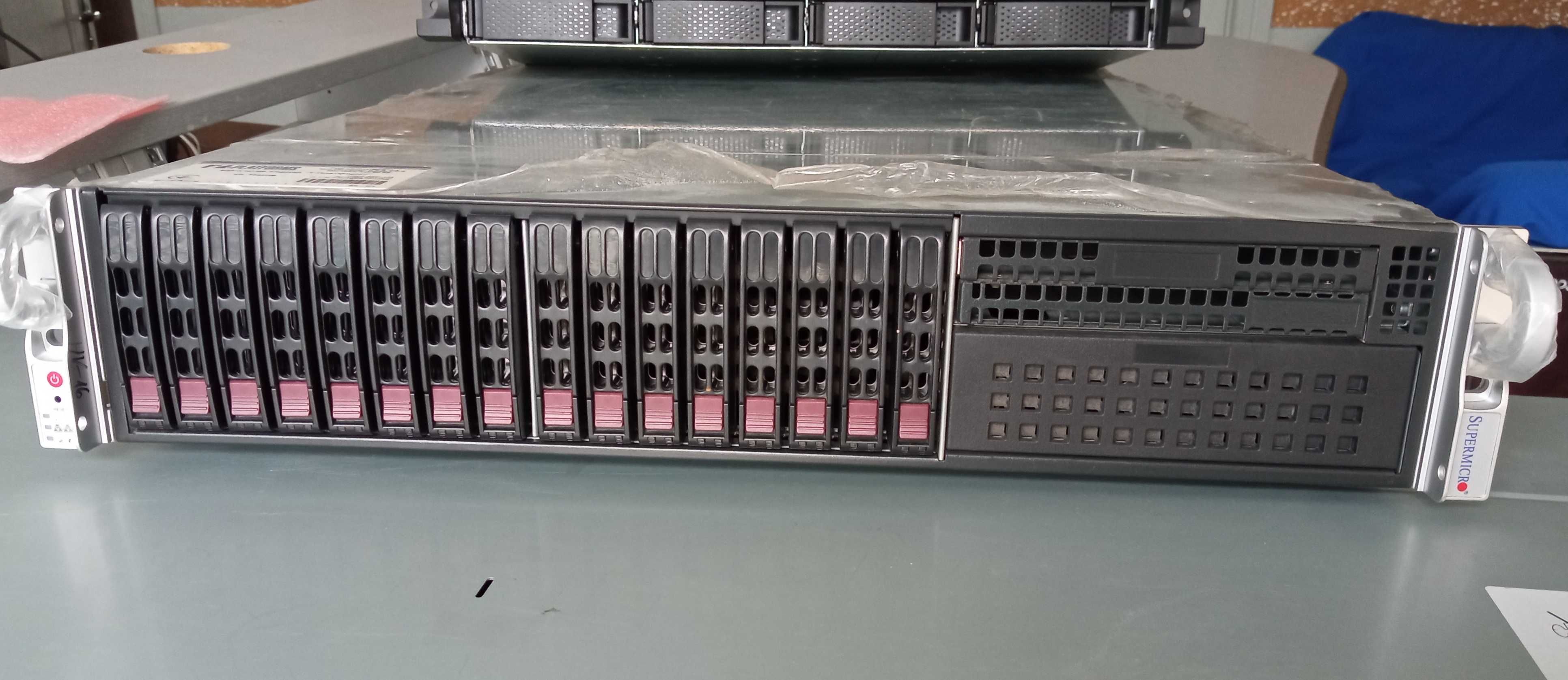 Сервер HP Supermicro CSE-213 16x 2.5" SAS/SATA Bay X10DRH-C/I 2U