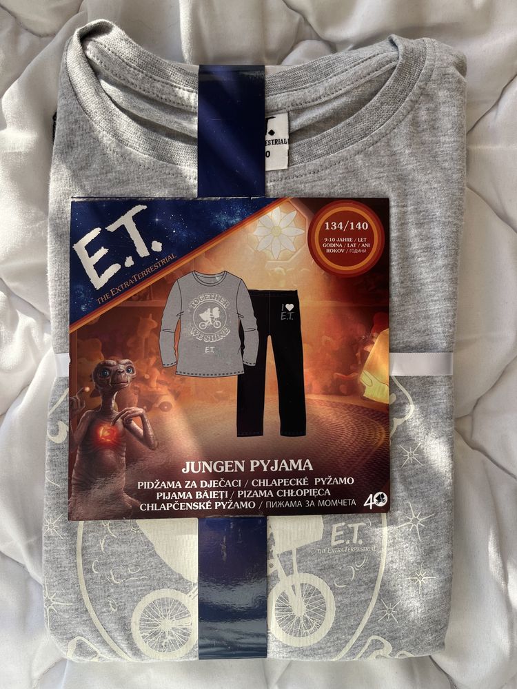 Świetna piżamka dla fana E.T. Oryginalna na licencji