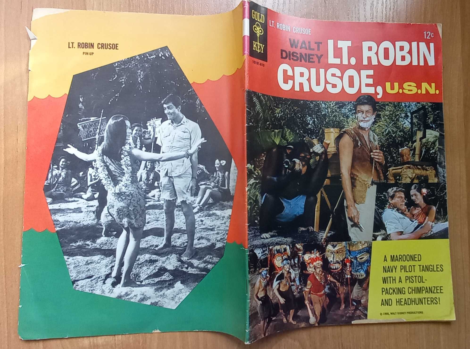Walt Disney: Lt. Robin Crusoe, U.S.N. - komiks z 1966