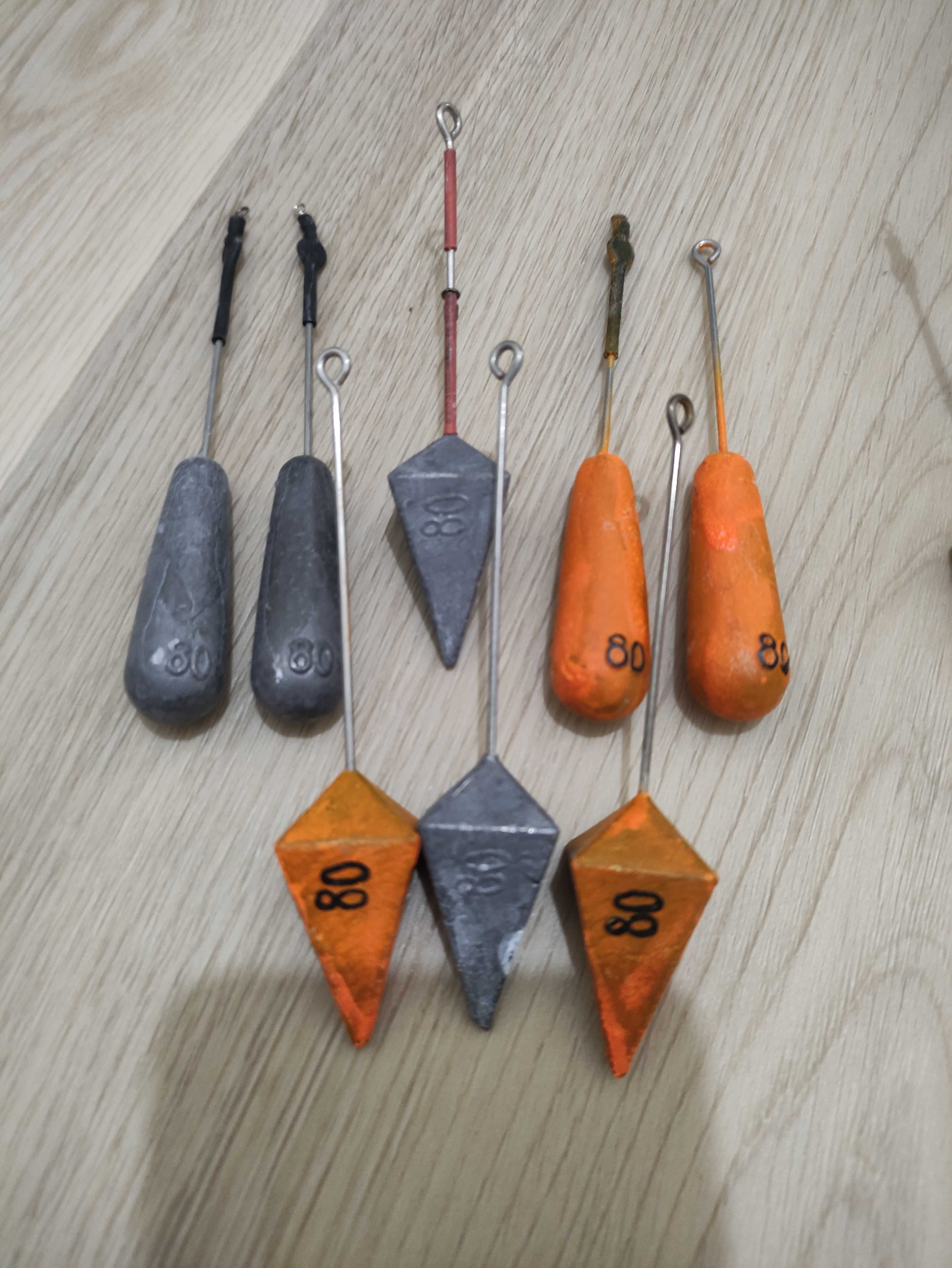 Conjunto chumbadas pesca