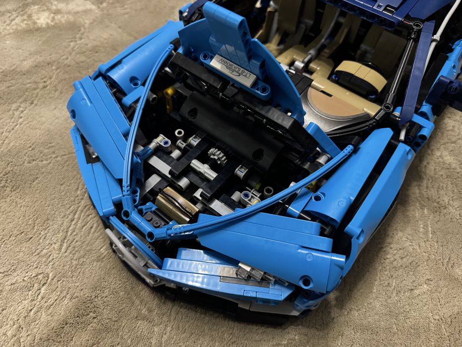 Klocki Bugatti Chiron kompletne