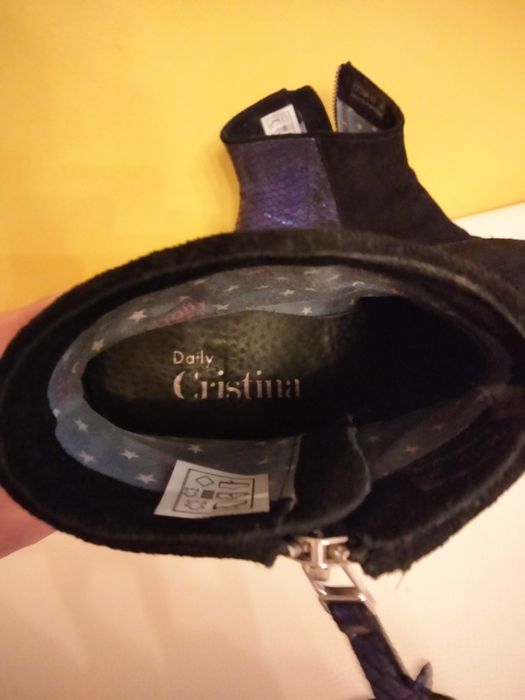 Botas Cristina Ferreira azuis
