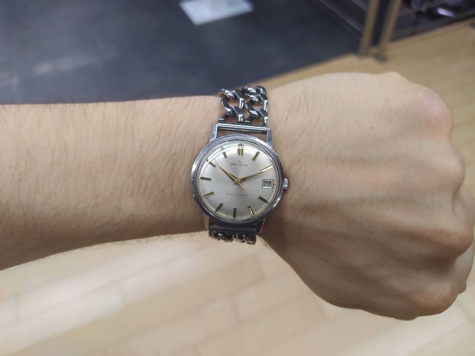 Zegarek HELVETIA / OMEGA automat Szwajcarski swiss Vintage retro