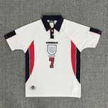 Футбольна джерси Англия 1998 Бекхэм/football jersey Retro England