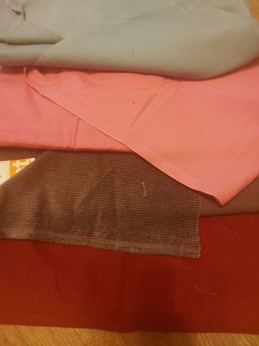 Отрезы и остатки различных тканей