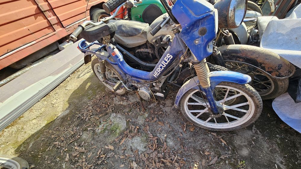 Motorower Hercules koła,silnik zamiana