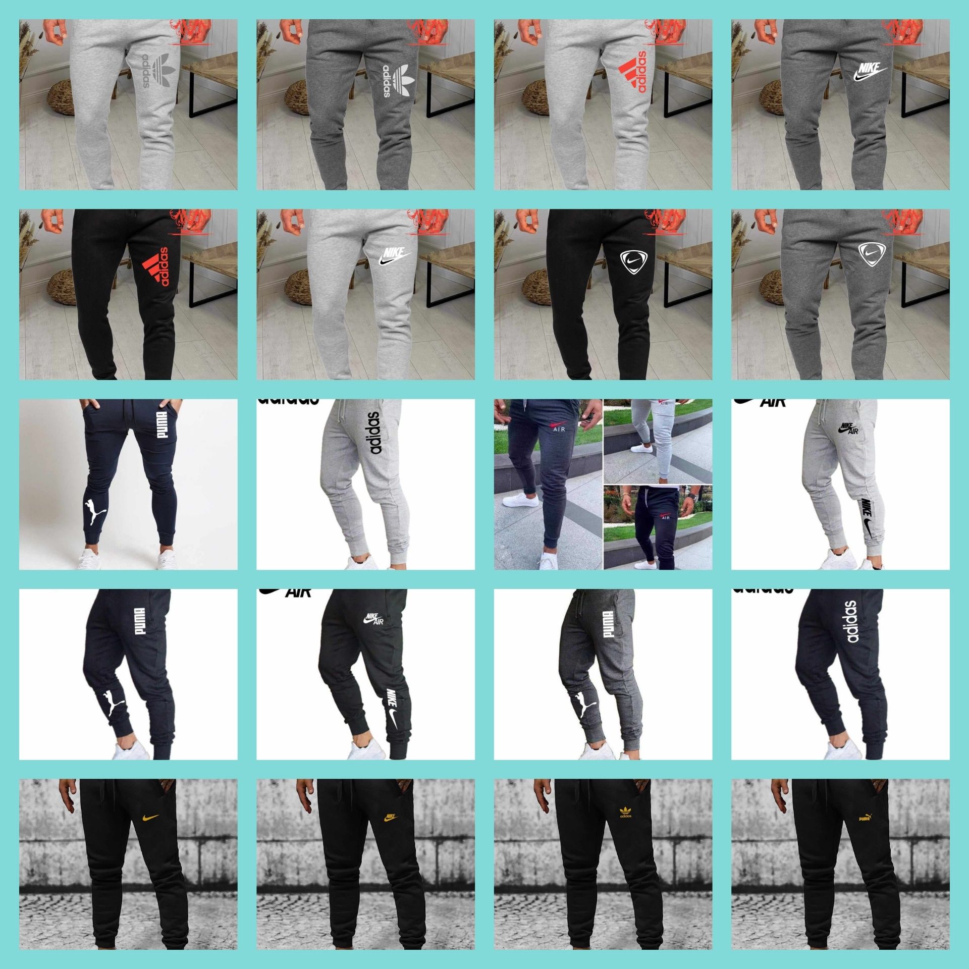 Spodnie męskie dresowe