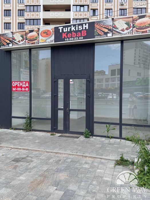 Фасадне комерційне приміщення в оренду — 27 м², Крюківщина