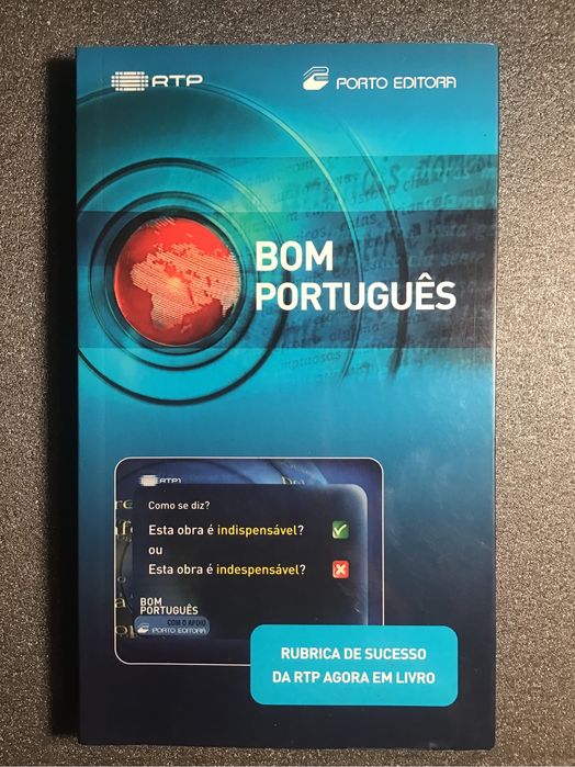 Bom Português - Rubrica de sucesso da RTP em Livro
