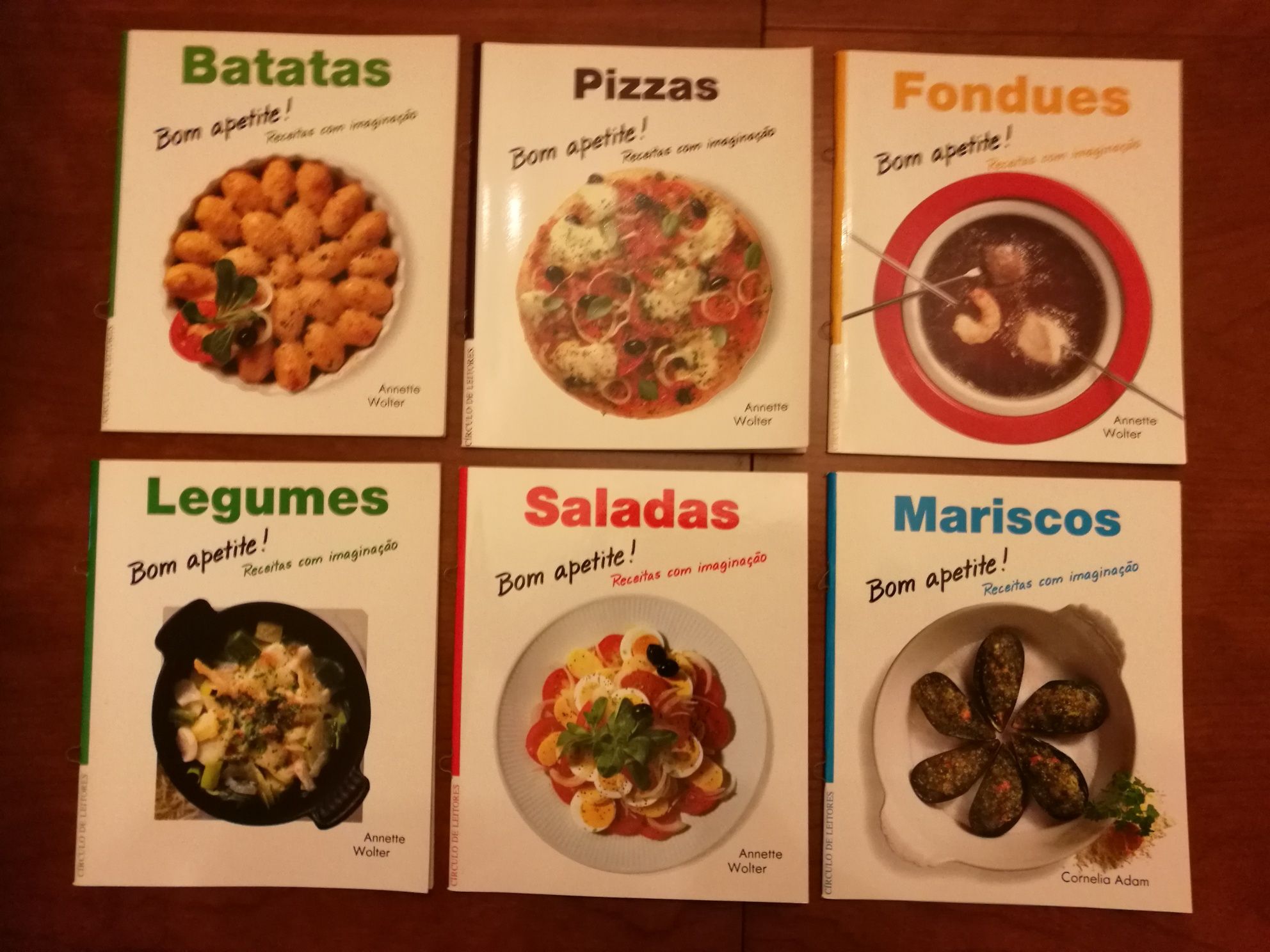 Livros de culinária diversos