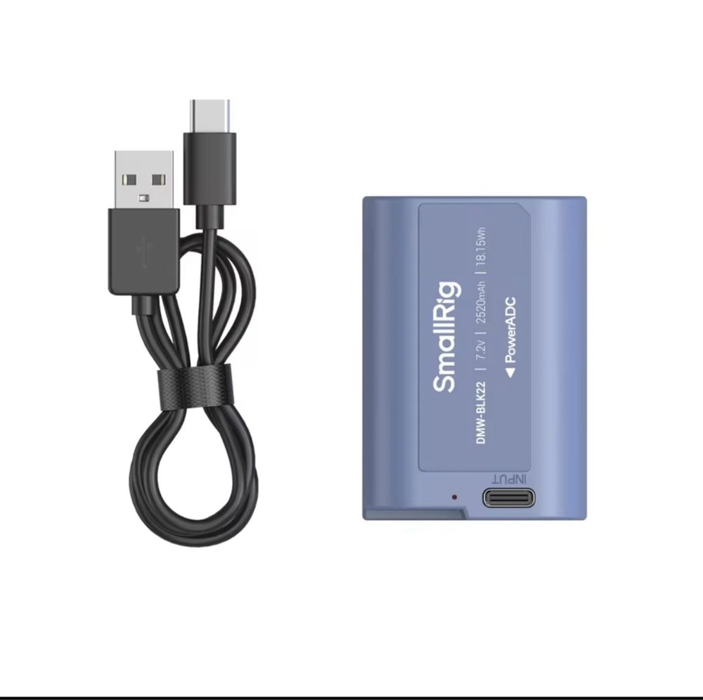 Smallrig dmw blk22 для камер panasonic з usb-c