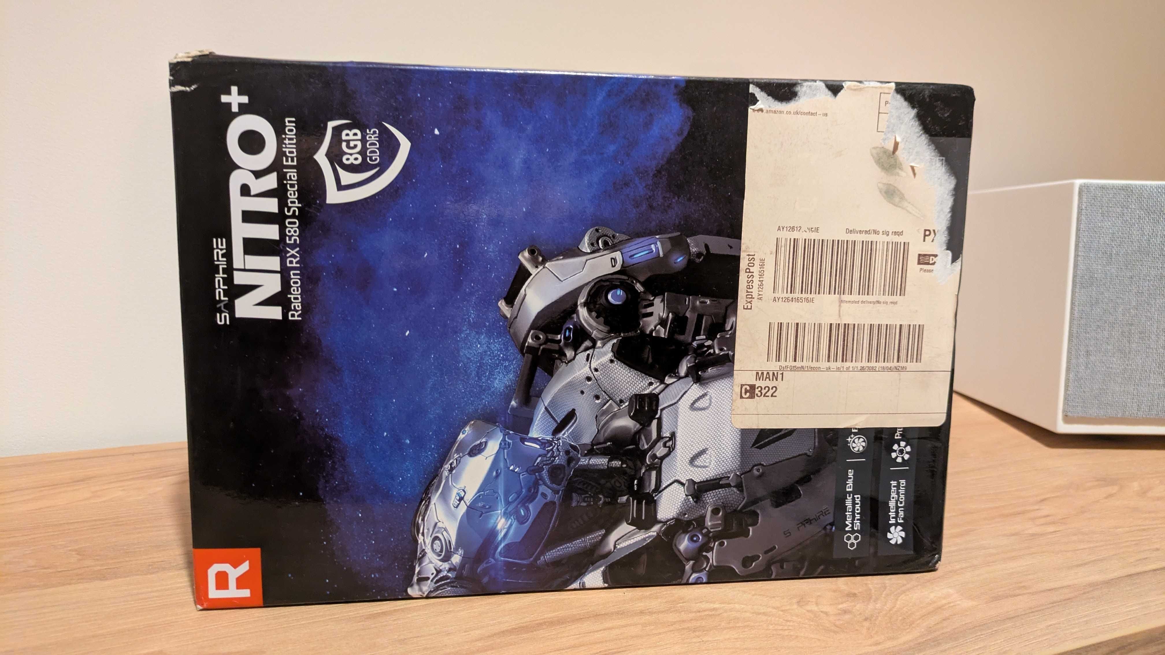 Sapphire Radeon rx580 nitro+ 8gb