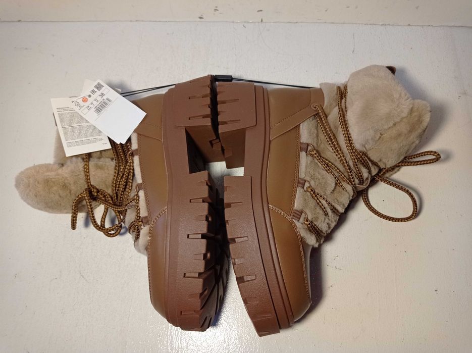 botki skórzane Reserved