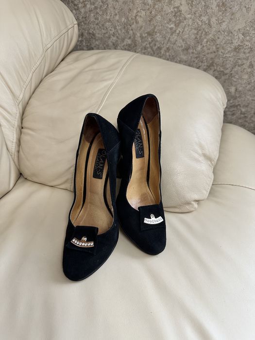 Жіночі туфлі замшеві