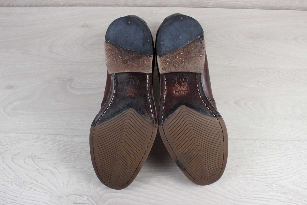 Чоловічі шкіряні черевики челсі Clarks оригінал, розмір 41 - 41.5