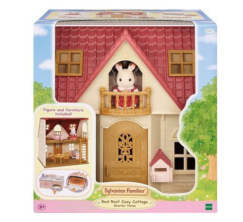 Sylvanian Families Dwupiętrowy domek wiejski Sklep Skarbuś