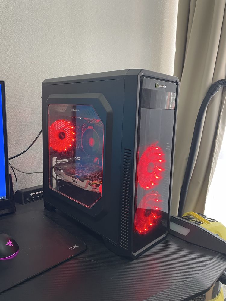 Игровой ПК R5-2400g GTX 1070 8gb / 16gb RAM SSD+HDD