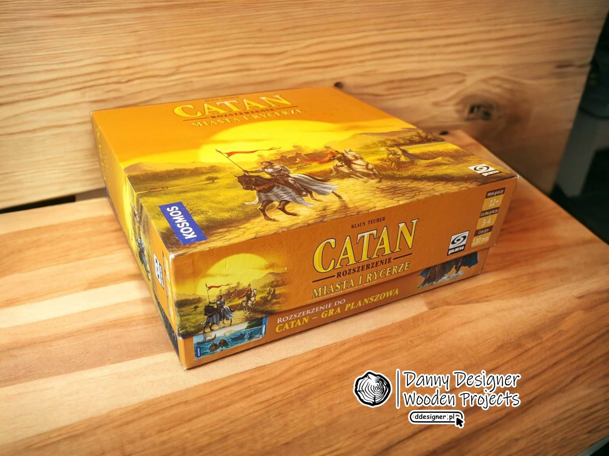 Organizer insert do gry Catan + Miasta i rycerze