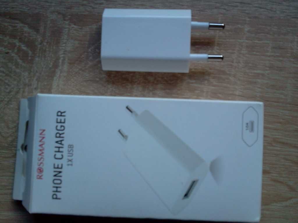 Ładowarka Rossmann Phone Charger 1 Amper.