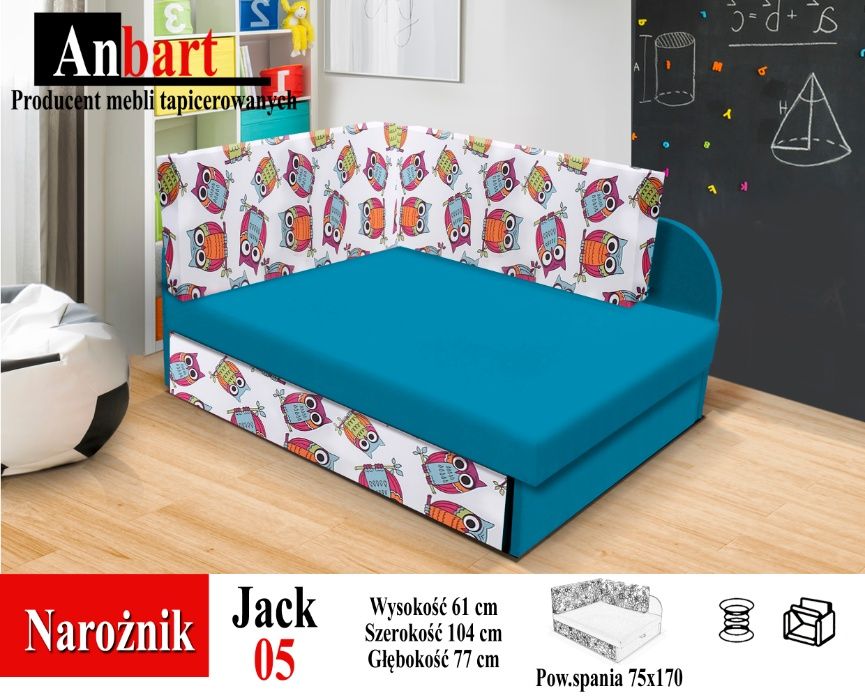 Sofka Fotel w Sówki,Barbie , i inne Wysyłka w 48 H !!