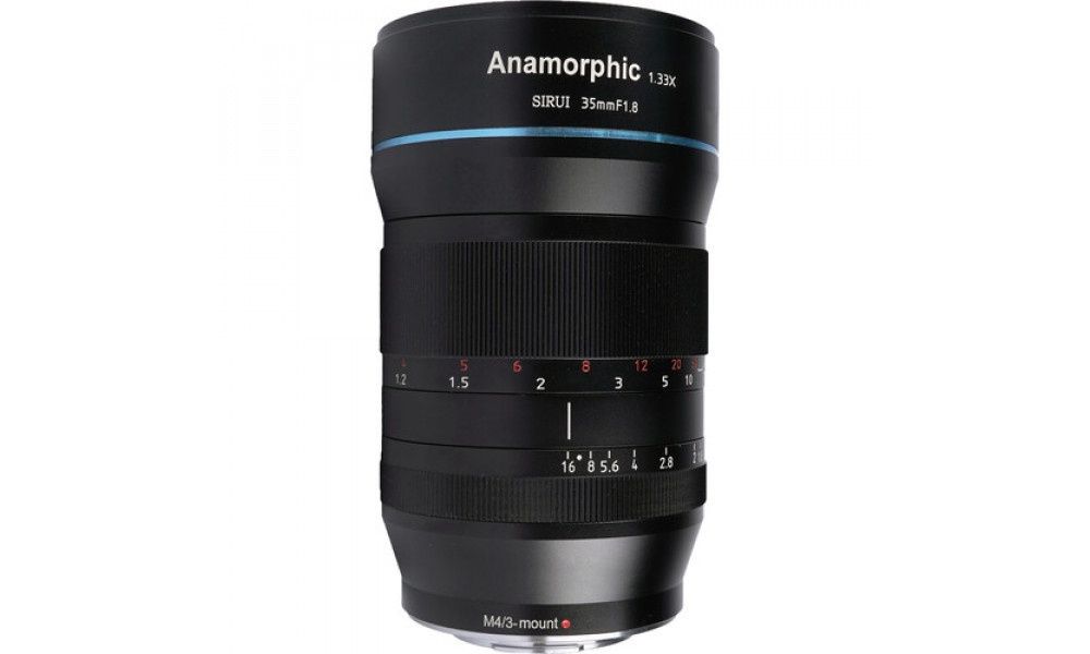 Анаморфный объектив SIRUI Anamorphic Lens 35mm f/1.8 1.33x (MFT)