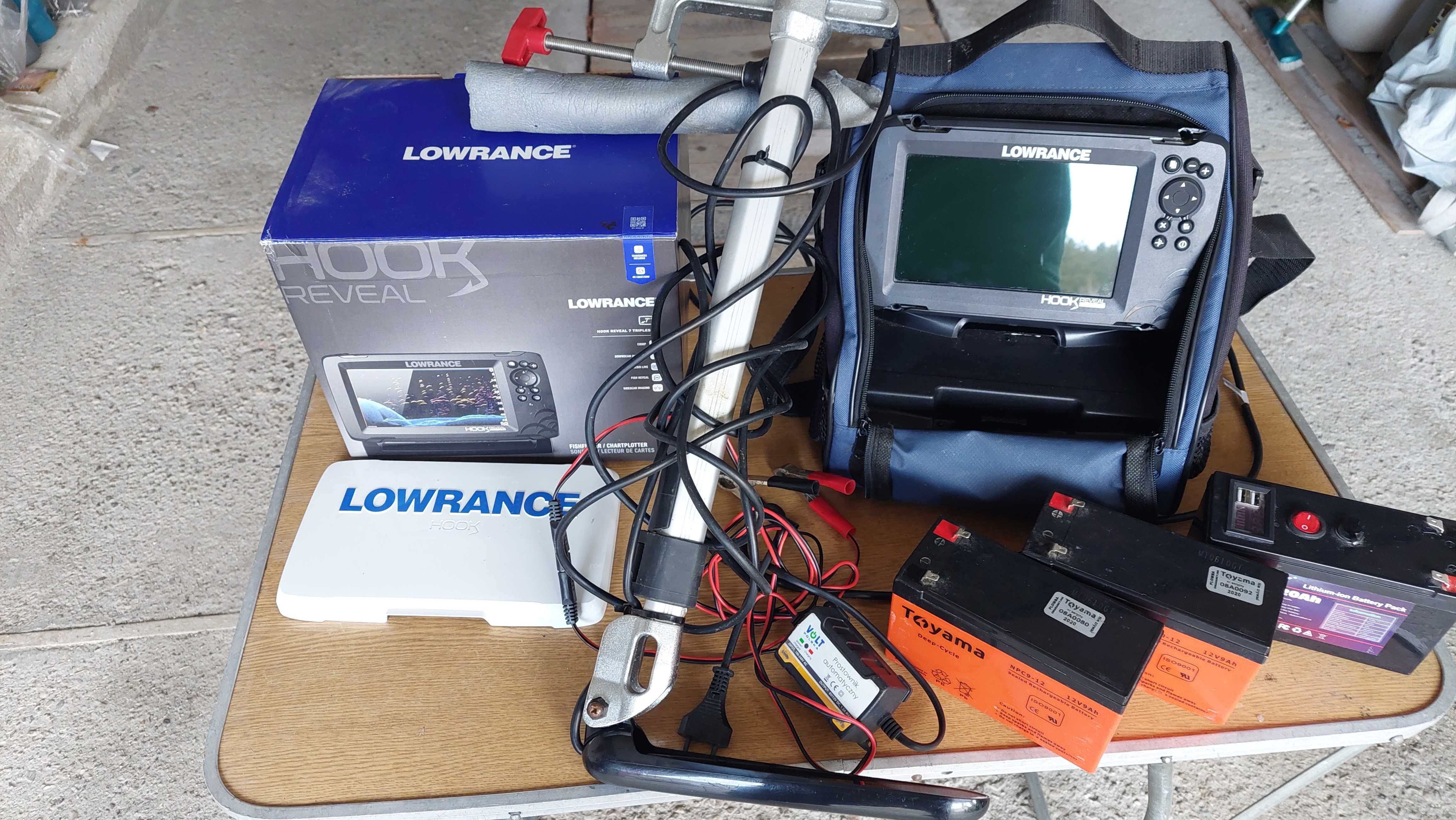 Sprzedam Echosondę   Lowrance Hook Reval 7 TS.