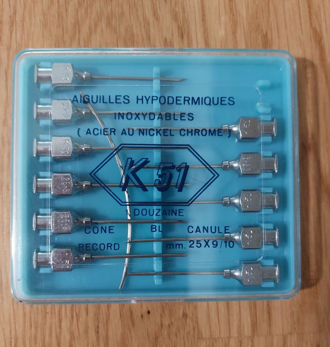 Material médico - agulhas de seringas