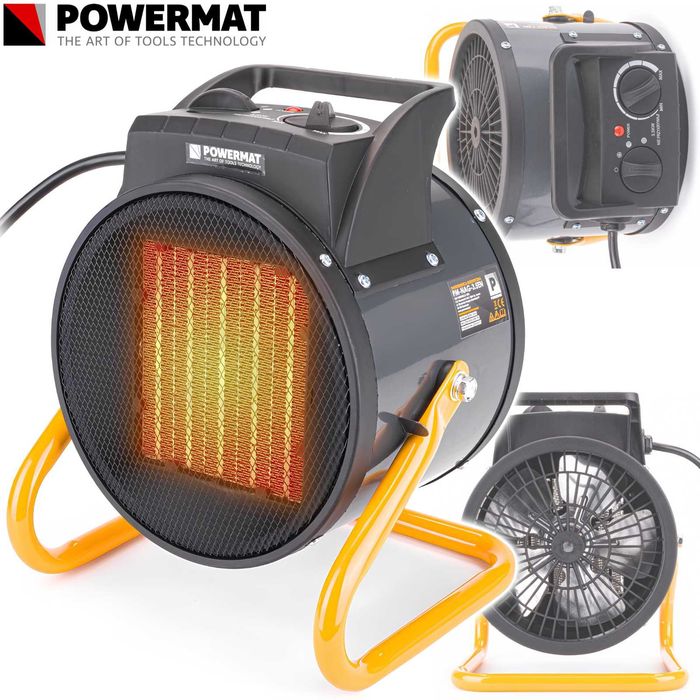 POWERMAT Nagrzewnica Elektryczna 3,5kw Z Termostatem Farelka PM1018