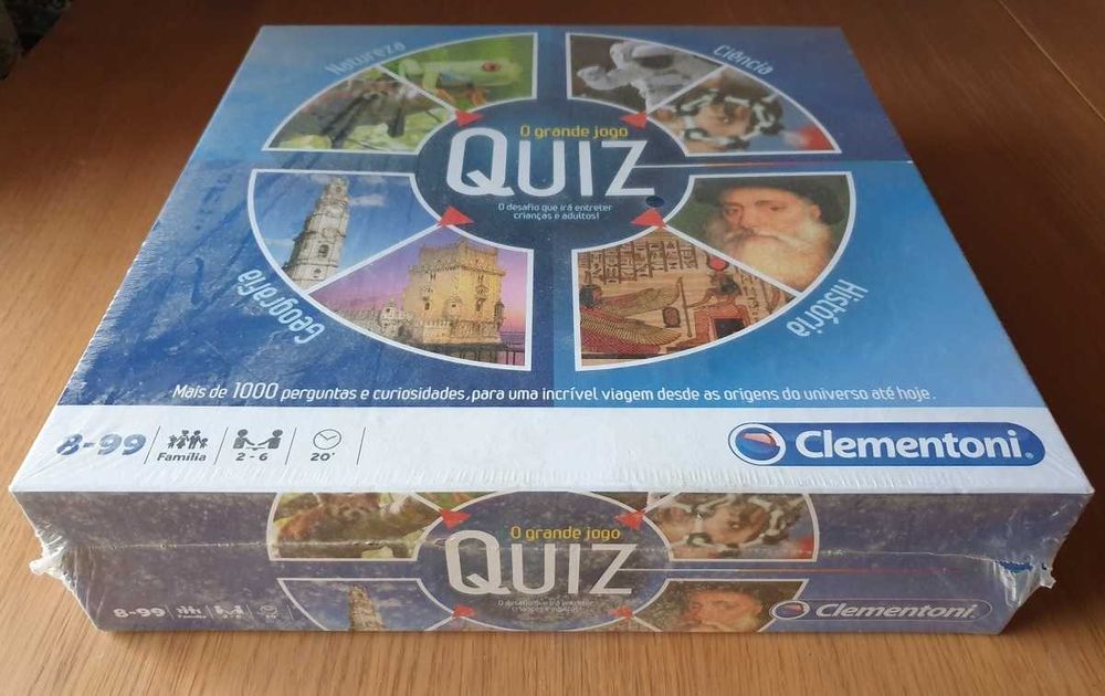 O Grande Jogo Quiz • Clementoni • Novo • Selado!