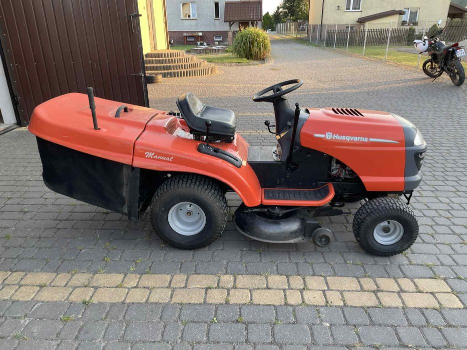 Kosiarka traktorek Husqvarna ct151 13km manual duży kosz