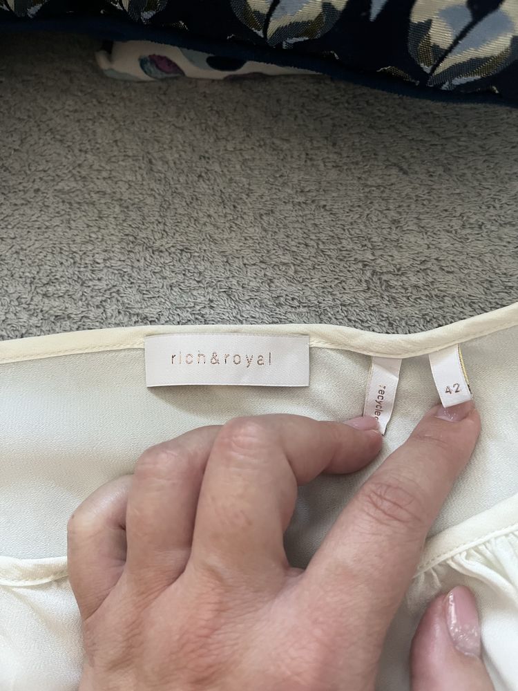 Koszula oversize 42 biala XL