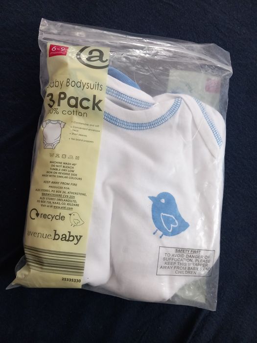 Body 3 pak Avenue nowe 6-9cm 68 74 cm