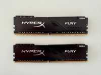 64GB (2x32GB) DDR4 RAM 2666MHz CL16 - Hyper X Fury Black