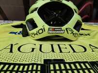 Capacete ciclismo Ekoï autografado por Frederico Figueiredo + T-shirt